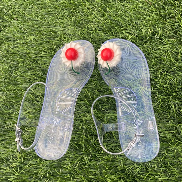 katy perry geli sandals cherry